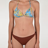 Costume triangolo slip lacci azzurro SG321SL22 F. AZZURRO LALTRA|STORIA 