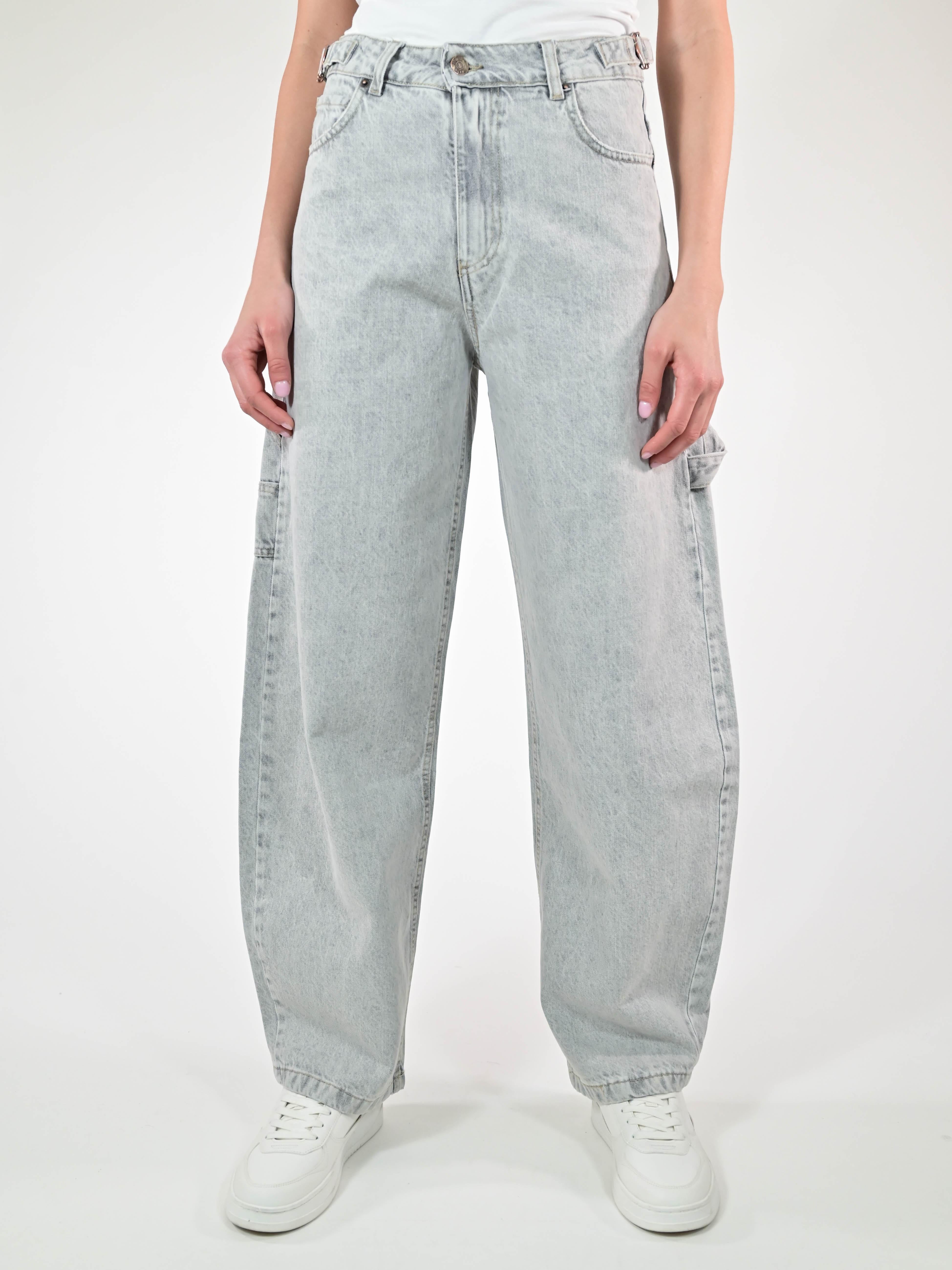 Jeans cargo cotone BL125-654P41 GRIGIO LALTRA|STORIA 