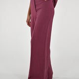 Pantalone palazzo cangiante lino india CPPE25432434 INDIA LALTRA|STORIA 