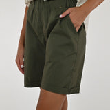 Bermuda risvolto cotone militare P1115816 MILITARE LALTRA|STORIA 