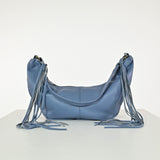 Borsa marsupio frange vera pelle jeans GGAR12028 JEANS LALTRA|STORIA 