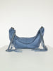 Borsa marsupio frange vera pelle jeans
