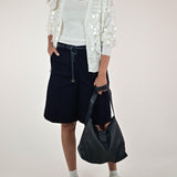 Cardigan paillettes viscosa panna D93VN4324 PANNA LALTRA|STORIA 