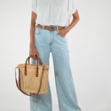 Jeans palazzo cotone DCAPAJ012DC7 DENIM LALTRA|STORIA 