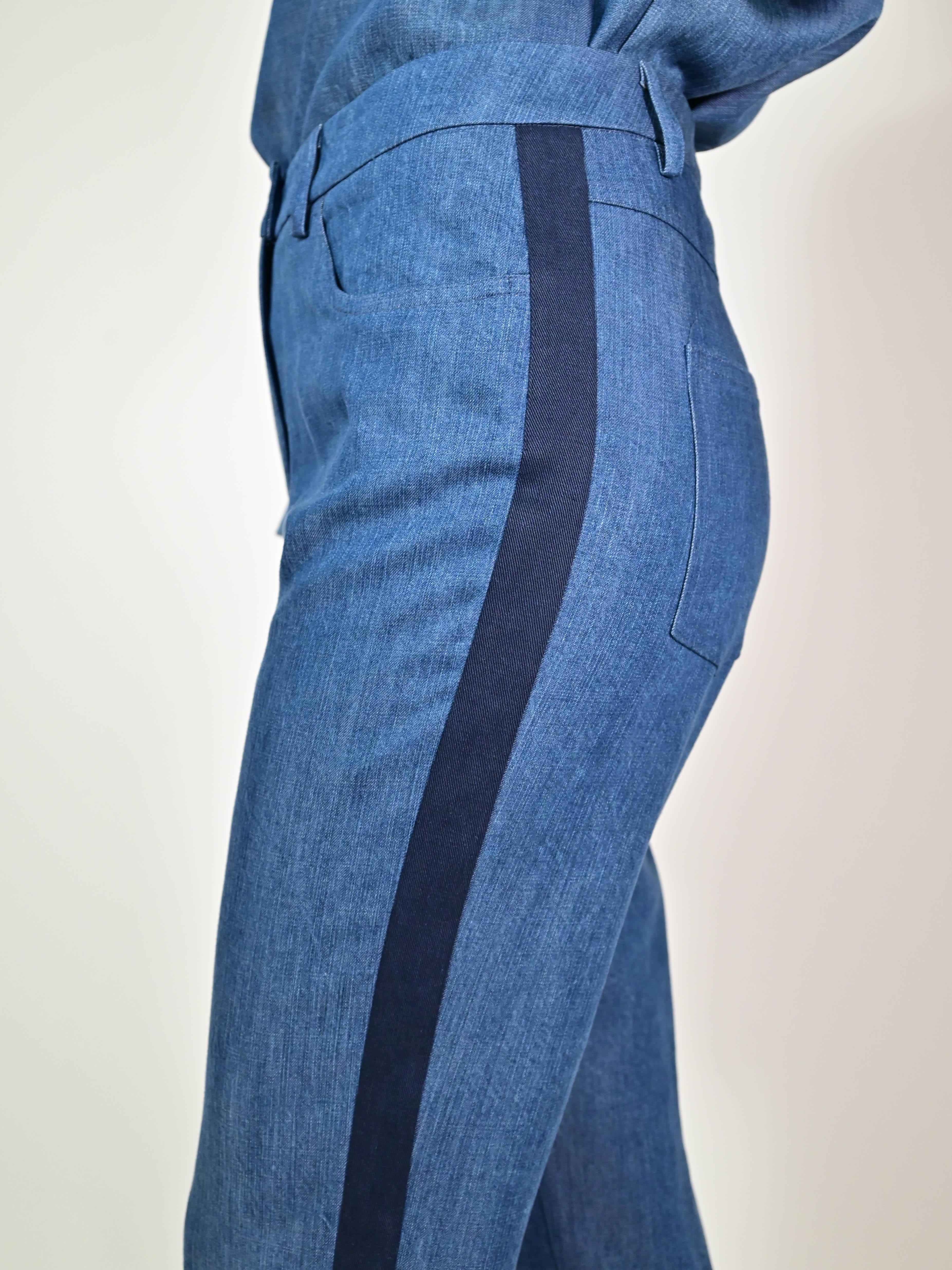 Pantalone jeans profilo cotone VB4550839 DENIM LALTRA|STORIA 