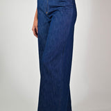 Jeans palazzo cotone DCASTAI240133 DEMIN LALTRA|STORIA 