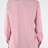 Camicia righe tasche cotone rossa C5569-T182-BAS27 RIGA ROSSA LALTRA|STORIA 