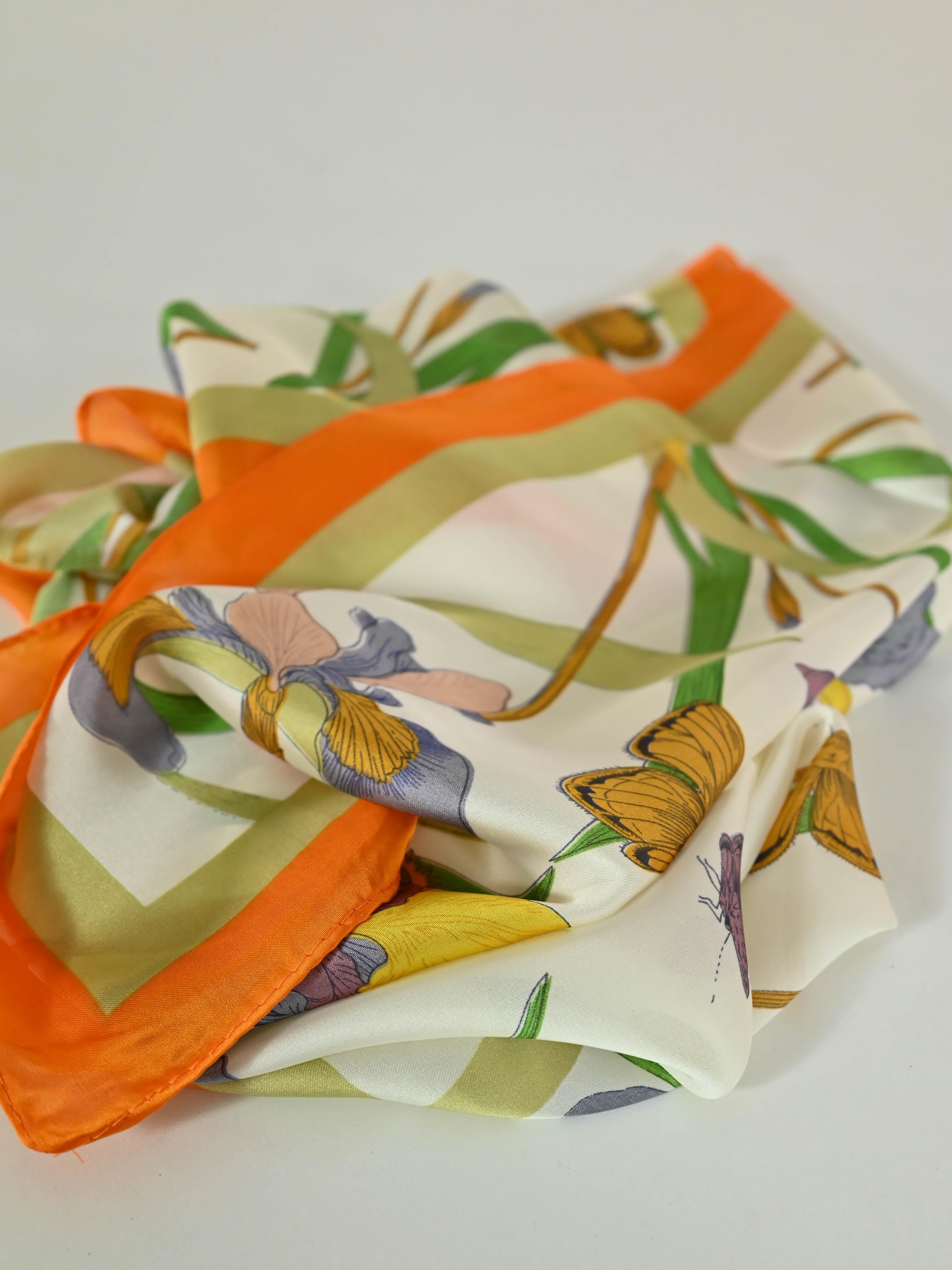 Foulard fantasia verde KS-1116162 VERDE LALTRA|STORIA 