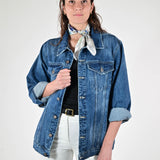 Giubbino denim over cotone HANA-528J36 JEANS LALTRA|STORIA 
