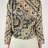 Camicia mussola ruchés cotone fiori VB1564429 F. FIORI LALTRA|STORIA 
