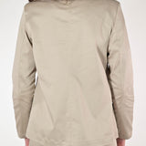 Giacca sfiancata cotone beige G1099136 BEIGE LALTRA|STORIA 