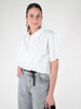 Maglia polo cotone bianco