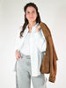 Camicia basic cotone bianco