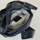 Borsa shopper calamita vera pelle blu GGAR15146 BLU LALTRA|STORIA 