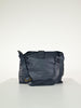 Borsa shopper calamita vera pelle blu