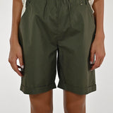Bermuda risvolto cotone militare P1115816 MILITARE LALTRA|STORIA 