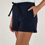 Shorts felpa cotone navy RGSF10 NAVY LALTRA|STORIA 
