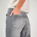 Jeans palazzo cotone BL206-424P33 GRIGIO LALTRA|STORIA 