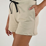 Shorts felpa cotone beige RGSF10 BEIGE LALTRA|STORIA 